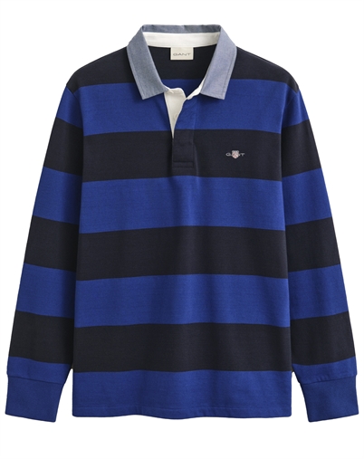 Gant - Classic Heavy Rugger Polo - Crisp Blue